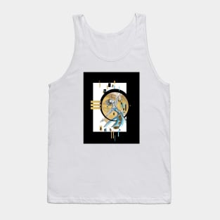 Lady Dancing Modern Art Tank Top